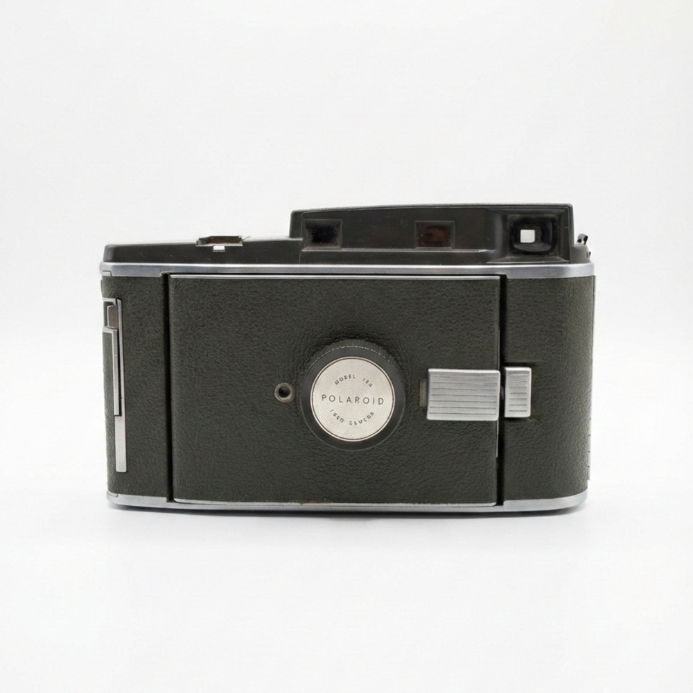 Vintage Polaroid Land Camera Model 160 Grey Folding Bellows